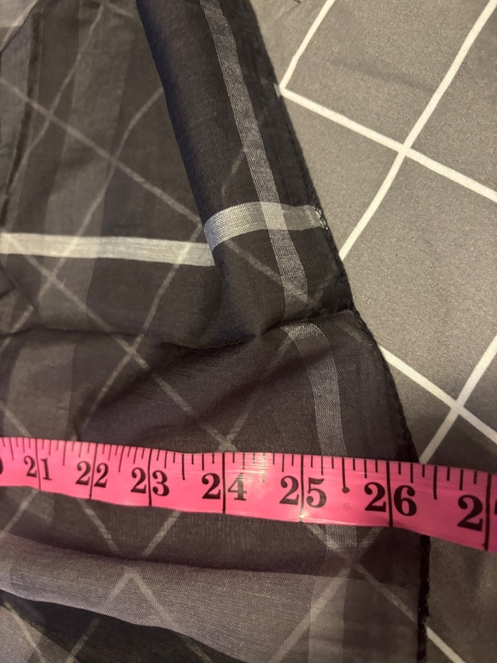 Classic Black & Gray Plaid Scarf - Women Accessories Scarves & Wraps - Picture 4 of 7